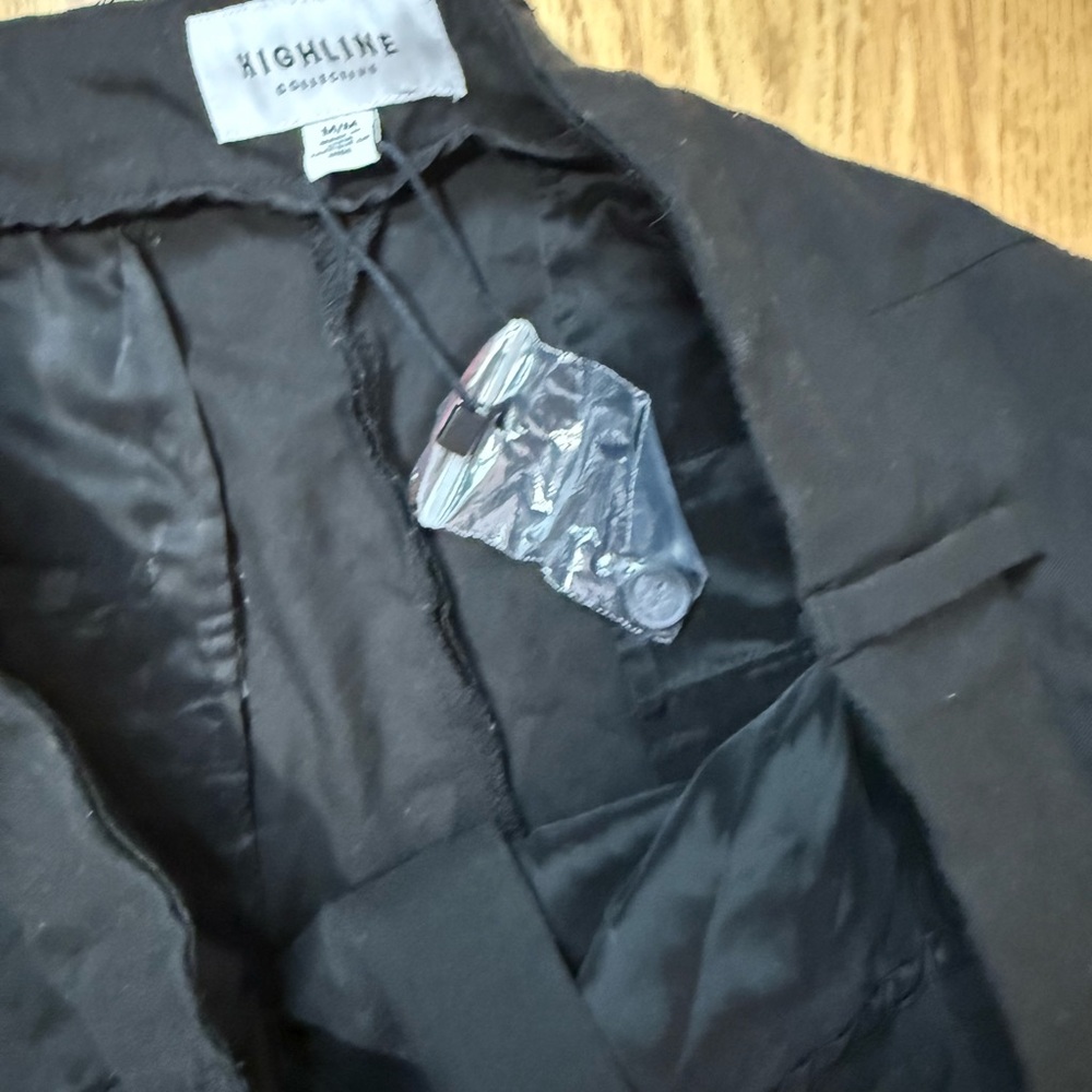 Elegant Black Men's Dress Pants - Picture 6 of 7